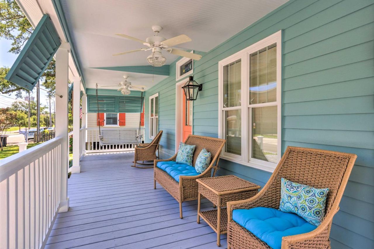 Cottage With Porch - 3 Min Walk To Bay St Louis Bay St. Louis Exterior photo